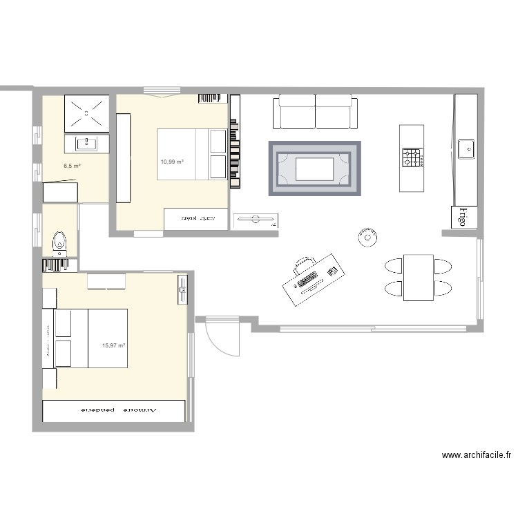 MAISON 3. Plan de 0 pièce et 0 m2