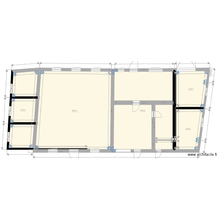 boxes chevaux. Plan de 0 pièce et 0 m2