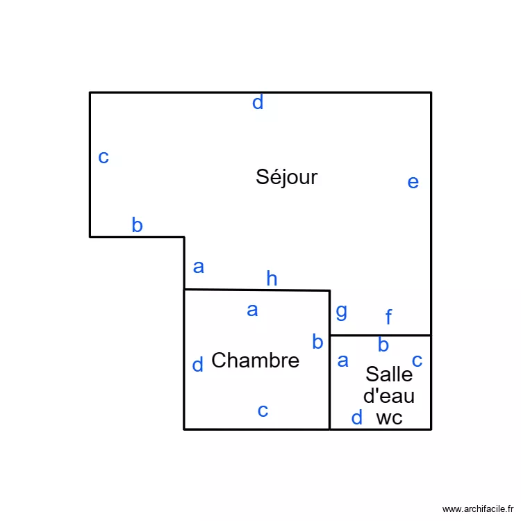 QUIMPER NSONDE SOUAILLE. Plan de 