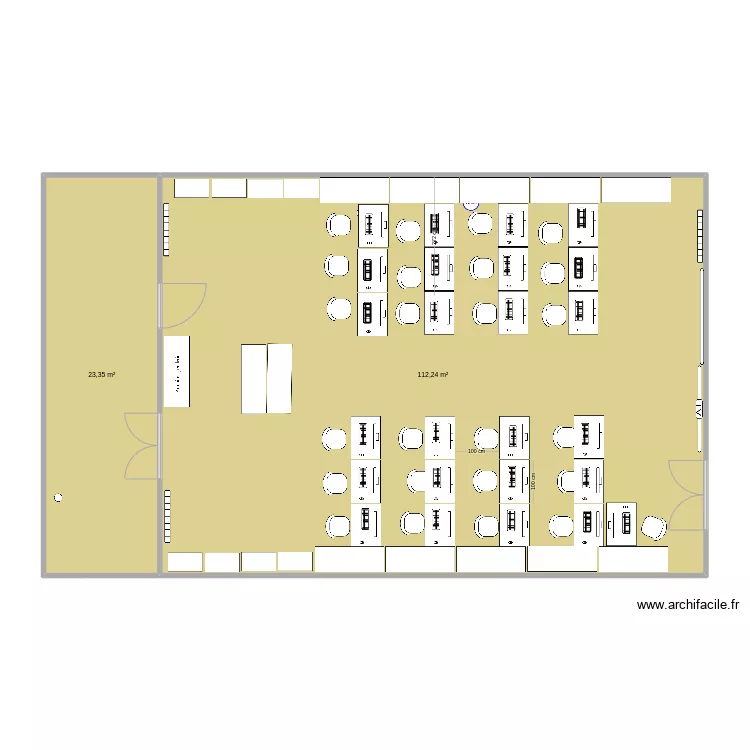 batimentGEII_g009_231023. Plan de 