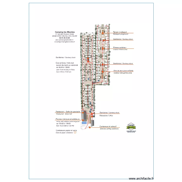 Les mizottes Elec. Plan de 
