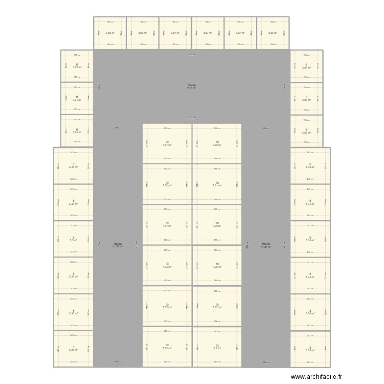 Containeur. Plan de 0 pièce et 0 m2