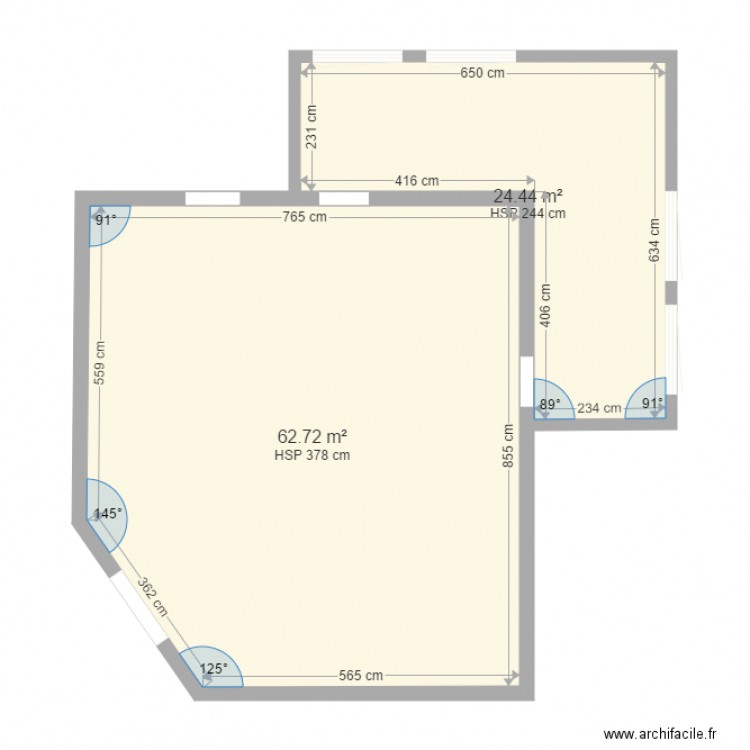 plan Saint François. Plan de 0 pièce et 0 m2