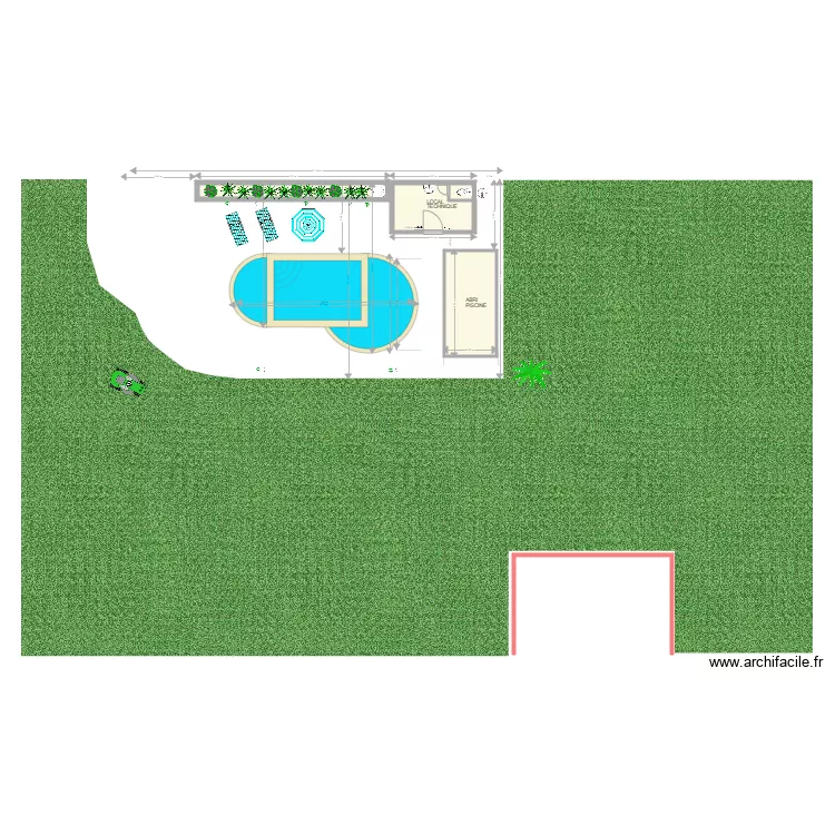 piscine blr n 2 plus arrosage jardin. Plan de 