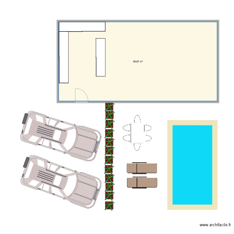 casa juan perso. Plan de 0 pièce et 0 m2