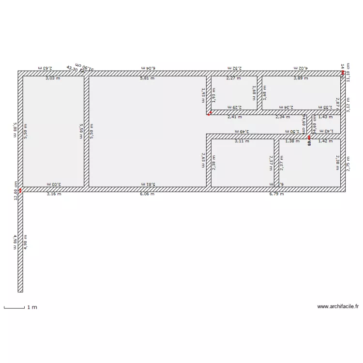 maison bbc nyons . Plan de 