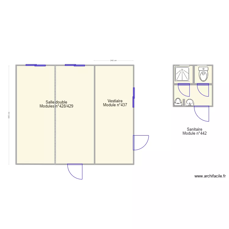 Base Vie BREUIL CONSTRUCTION Vaulx en Velin. Plan de 