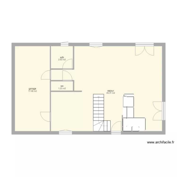 maison autheuil avT. Plan de 