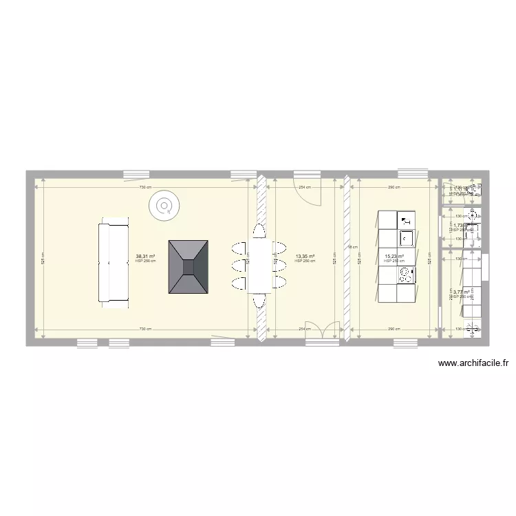 la colombière RDC. Plan de la colombière RDC. Plan de