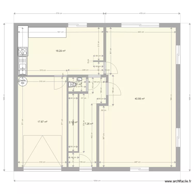 maison etage oktay. Plan de 