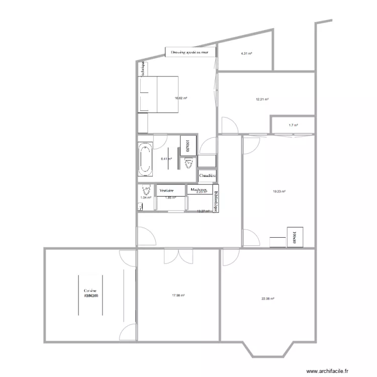 Tervuren droite Carlos. Plan de 0 pièce et 0 m2
