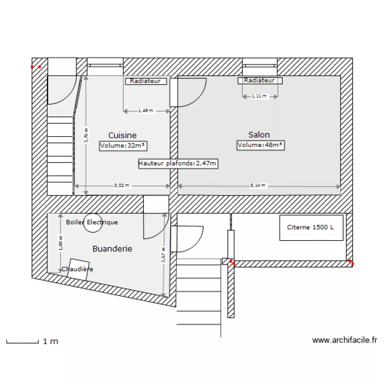 Coraline PAUL - R d Ch. - Chauffage. Plan de 