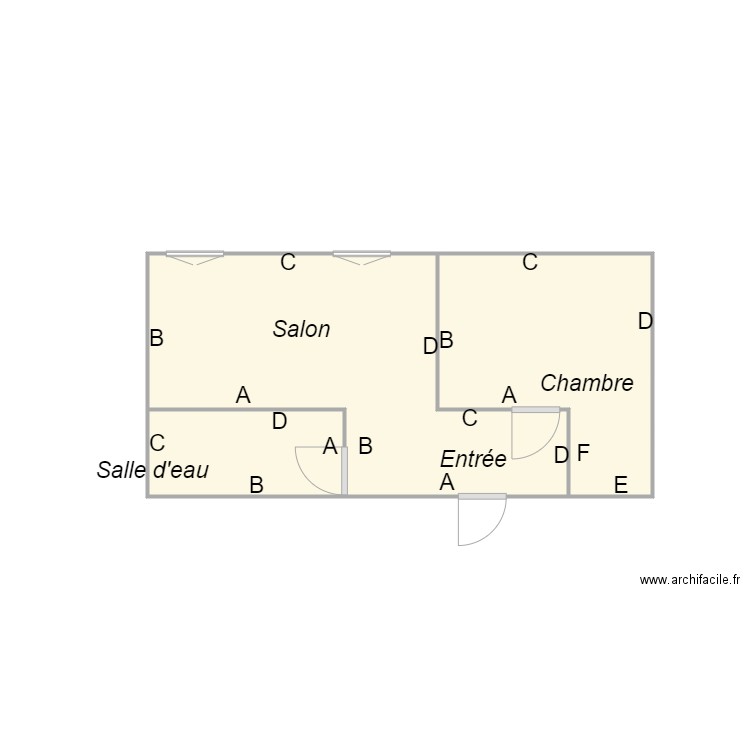 Croquis_SCI_ANATOLE_Appt5. Plan de 0 pièce et 0 m2