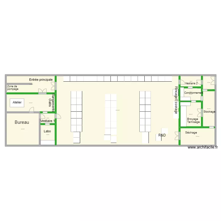 Camaret 1 Seul. Plan de 