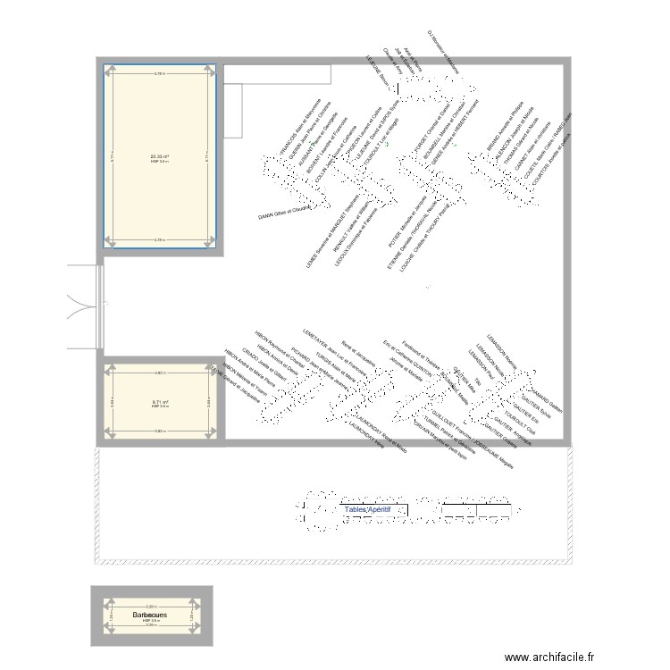  table  60 ans et retraitre 3. Plan de 0 pièce et 0 m2