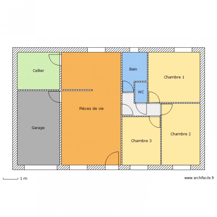 Harmonie 4bis 13M - AYAD ZEDDAM. Plan de 0 pièce et 0 m2