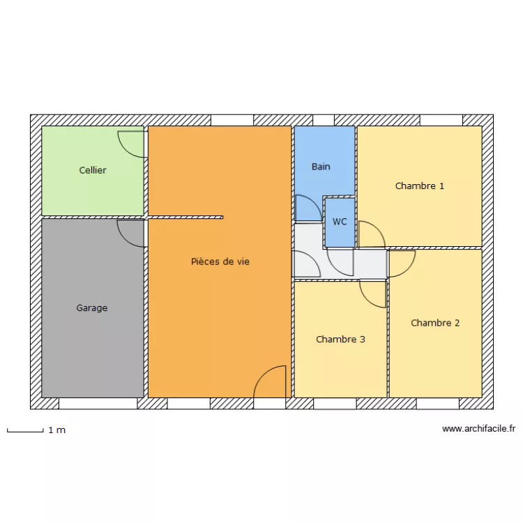 Harmonie 4bis 13M - AYAD ZEDDAM. Plan de 