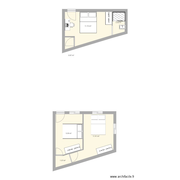 Extension2. Plan de 0 pièce et 0 m2