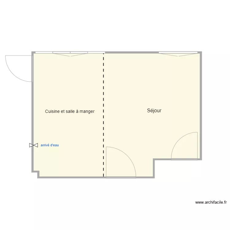 cuisine noel. Plan de 