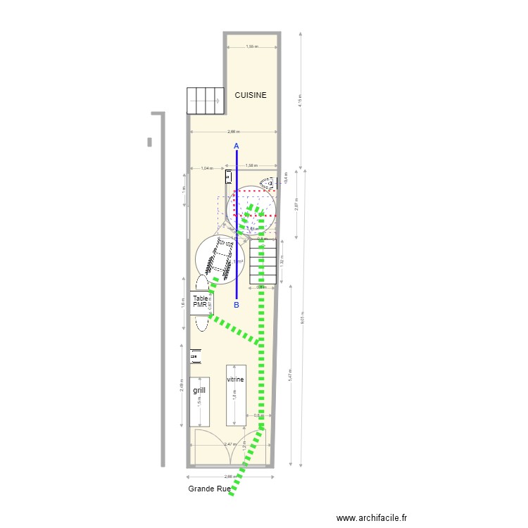 ROJ Rez de Chaussée. Plan de 0 pièce et 0 m2