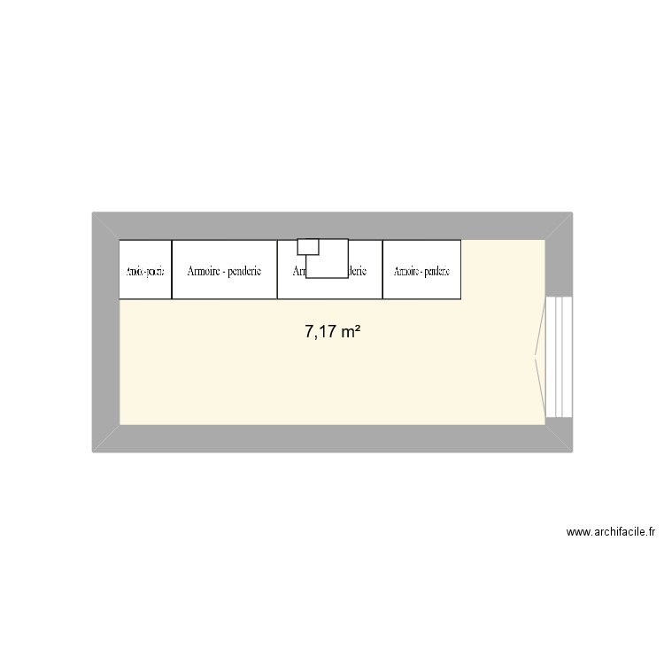 dressing2. Plan de 0 pièce et 0 m2