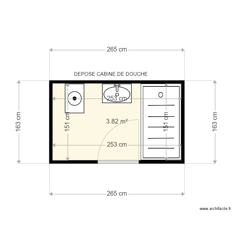 LACHERY BERNADETTE . Plan de 0 pièce et 0 m2