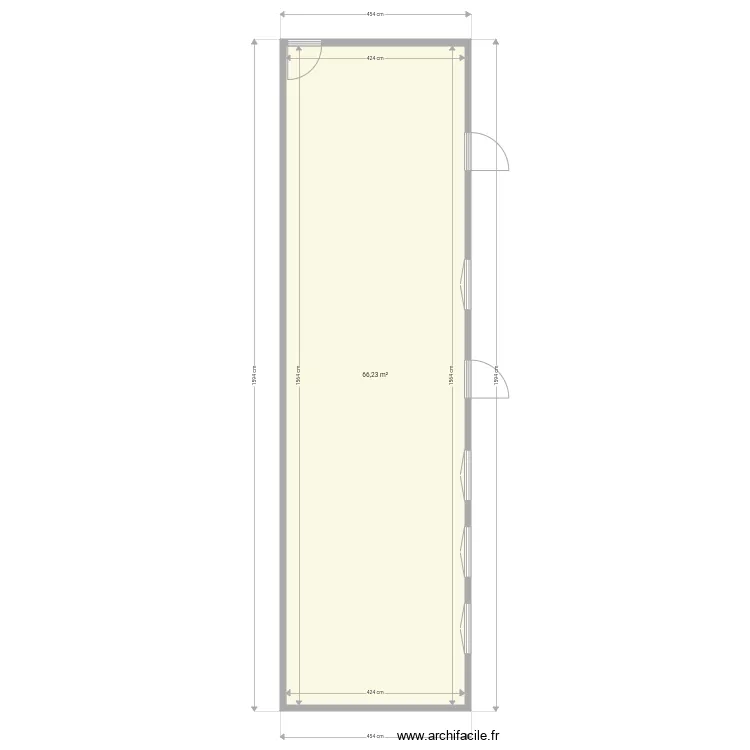 d&eacute;pendance lapugnoy. Plan de 