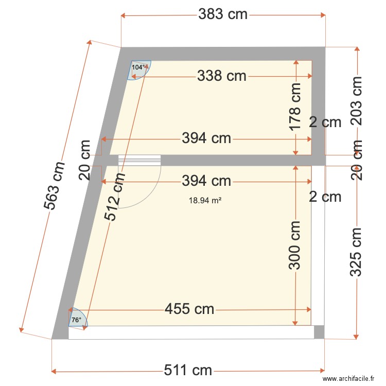 Vue aerienne. Plan de 0 pièce et 0 m2