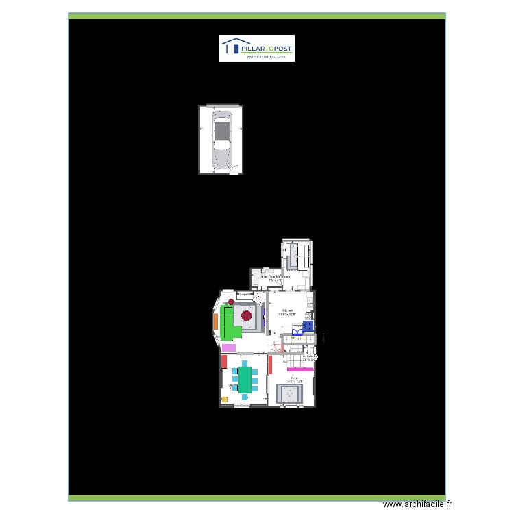 Hartford - 1st Floor. Plan de 1 pièce et 1 m2