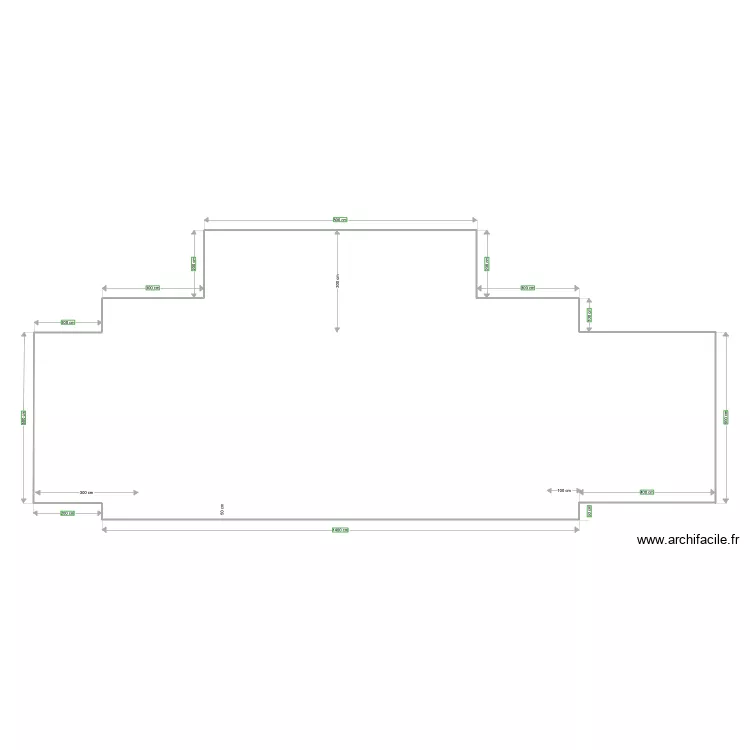 terrasse piscine. Plan de 