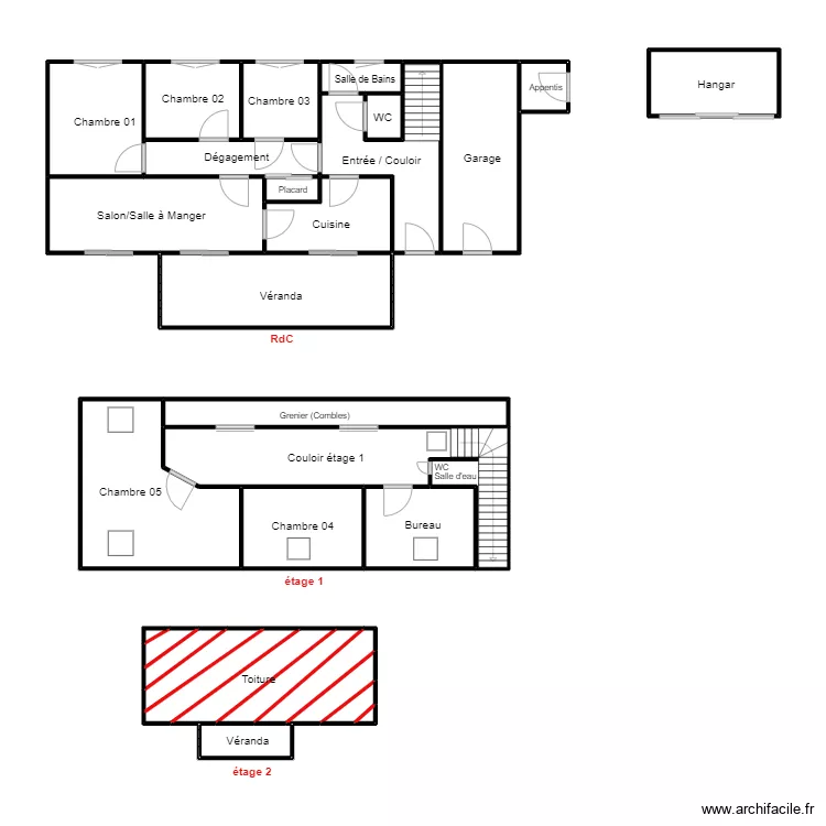 GERARD ST MEDARD. Plan de 