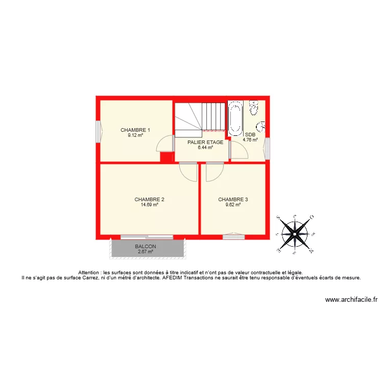ETAGE 6579 O. Plan de 