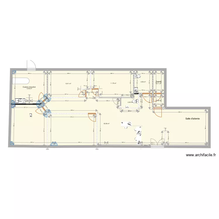 plan centre medical cuidatella definitif 2. Plan de 