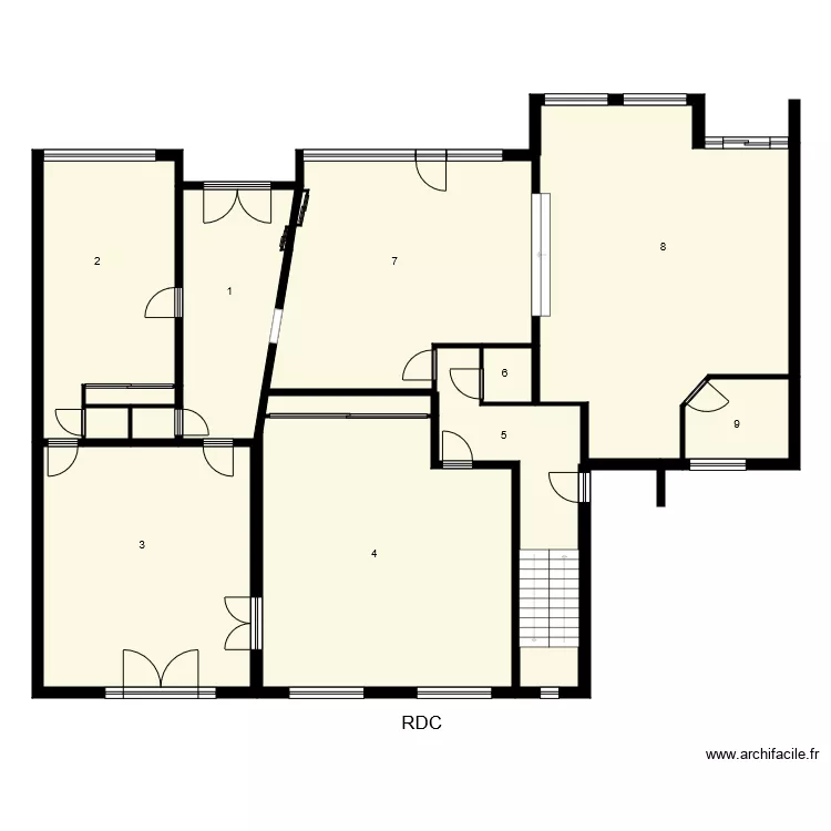 184796 DUCLERGET plomb. Plan de 