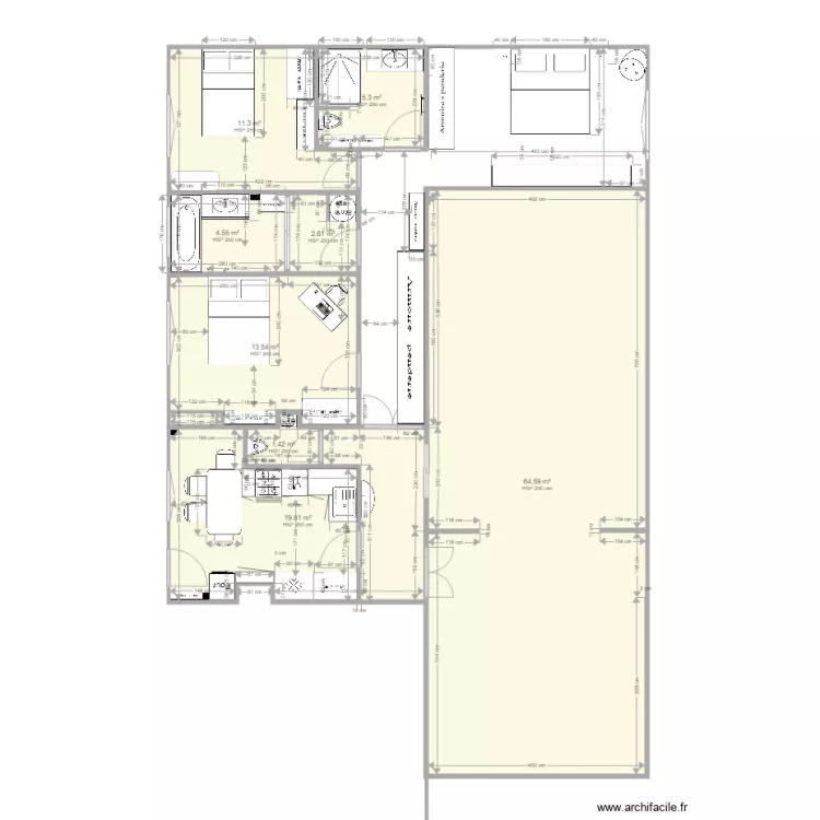 APPART0306191. Plan de 