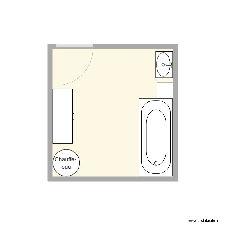 Le noel SDB. Plan de 0 pièce et 0 m2