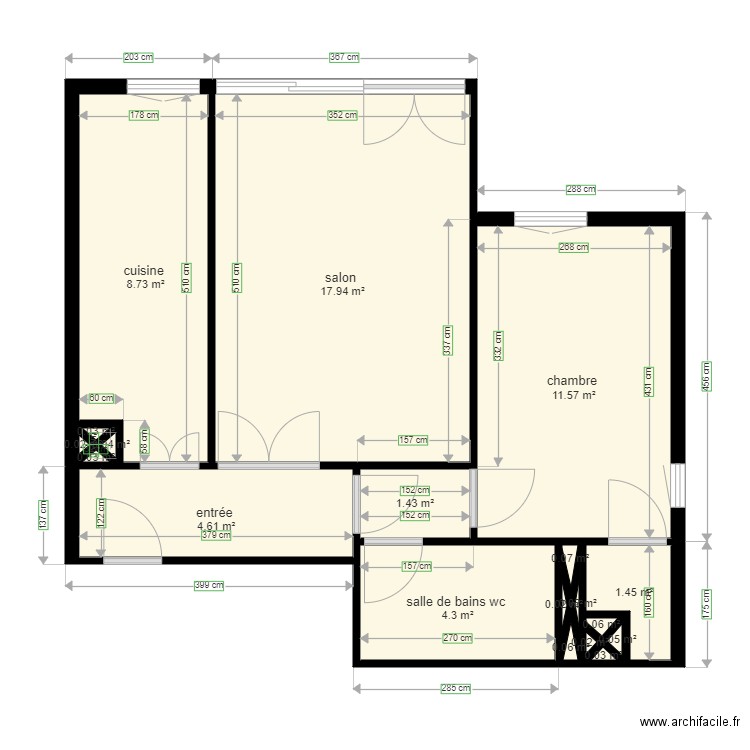  de claircigny . Plan de 0 pièce et 0 m2