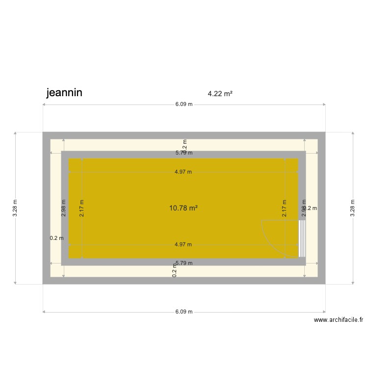 residence  jeannin. Plan de 0 pièce et 0 m2