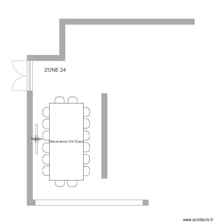 ZONE 24. Plan de 0 pièce et 0 m2