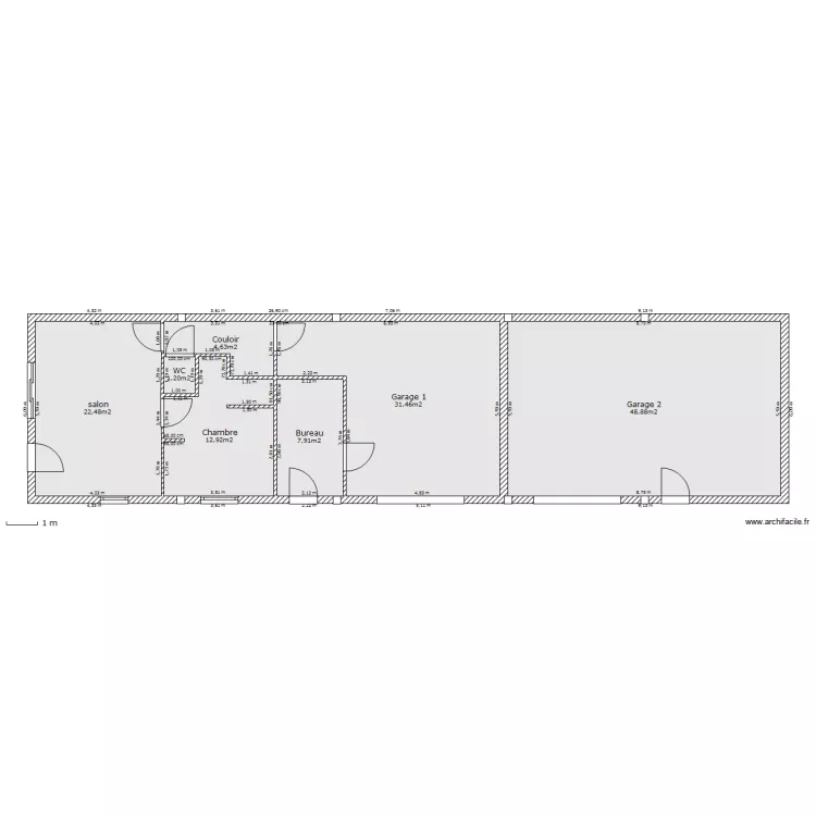 atelier 3fsans. Plan de 