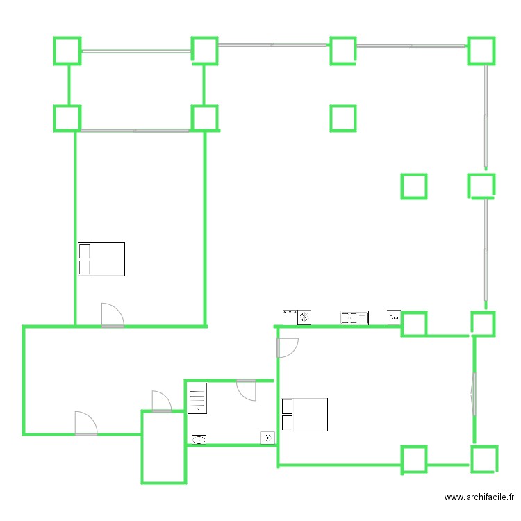 APPRT 4E ETAGE. Plan de 0 pièce et 0 m2