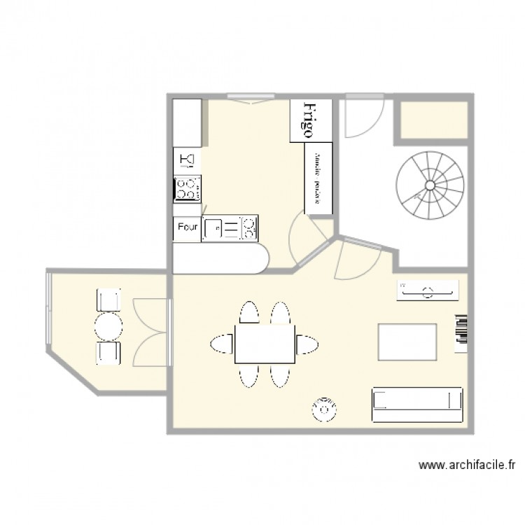 Flore Q. Plan de 0 pièce et 0 m2