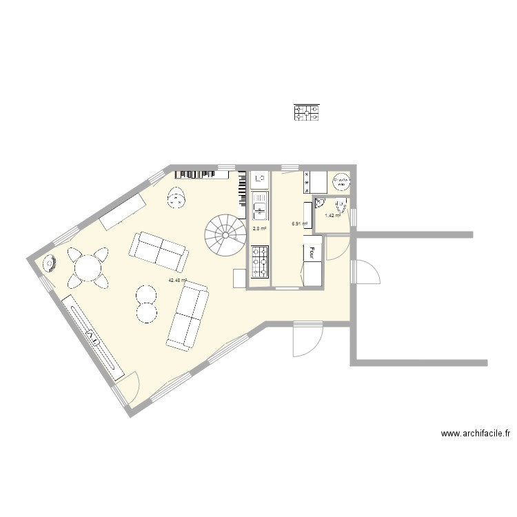 CUISINE DEFINITIF DEFINITIF. Plan de 0 pièce et 0 m2