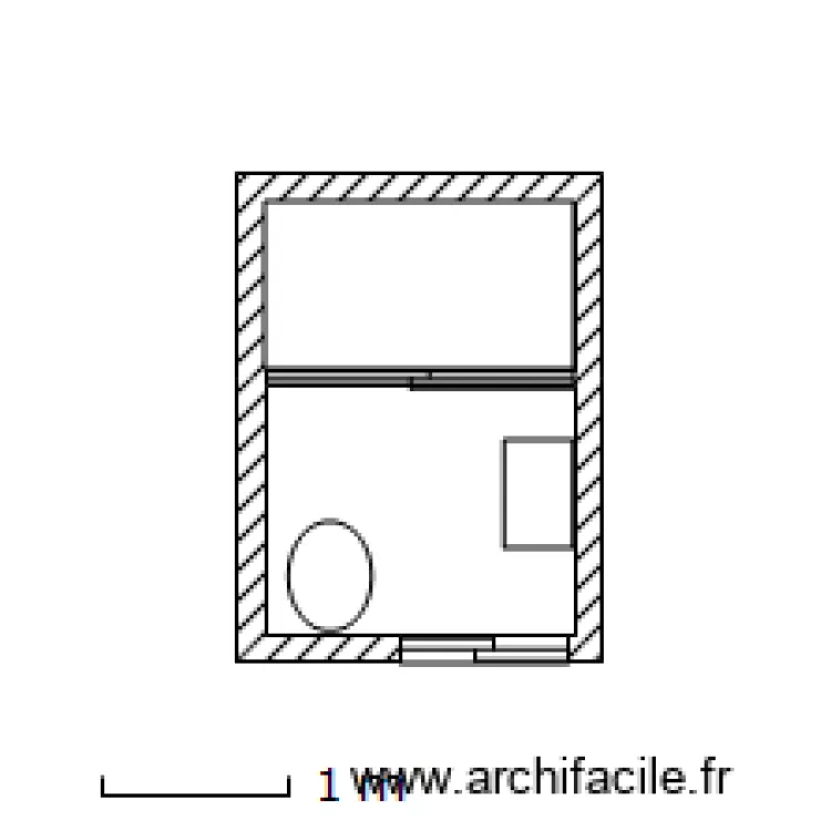 salle de bain 2. Plan de 