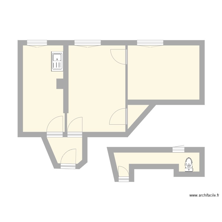 83 bld Diderot  4ème étage. Plan de 0 pièce et 0 m2