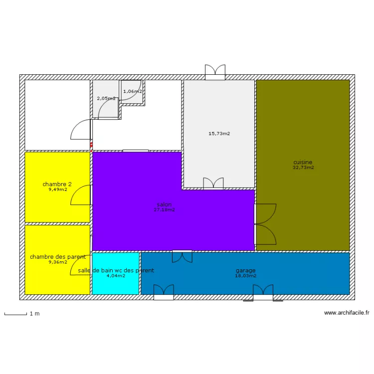 5E-pavillion-william. Plan de 