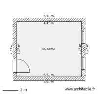 Plan - 1er &eacute;tage