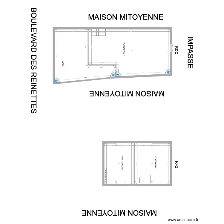 PLAN NU ECHELLE REELE KEV . Plan de 