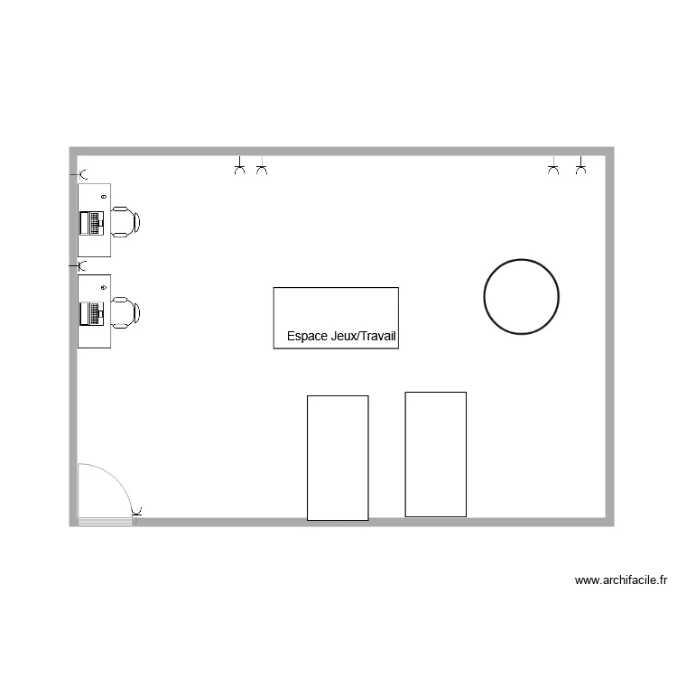 Foyer1. Plan de 