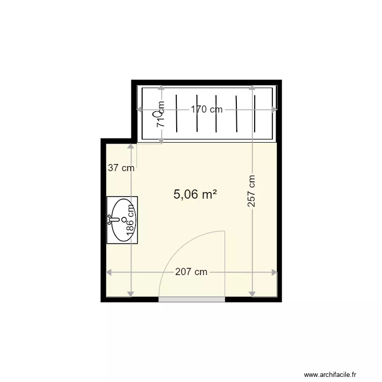 MARTIN MARIE FLORE. Plan de 